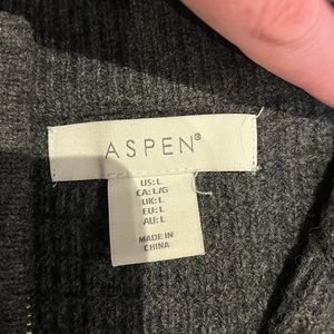 Aspen zippered cardigan